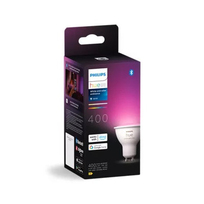 Foco Inteligente Philips Hue WCA 4.2W GU10 400 1P EU - Achorao