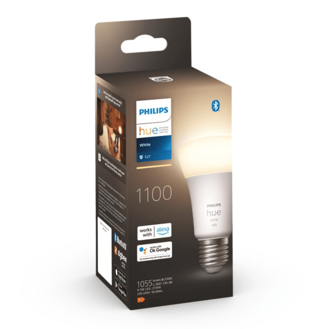 Foco Philips Hue A60  E27 Luz Calida 9.5W BT - Achorao