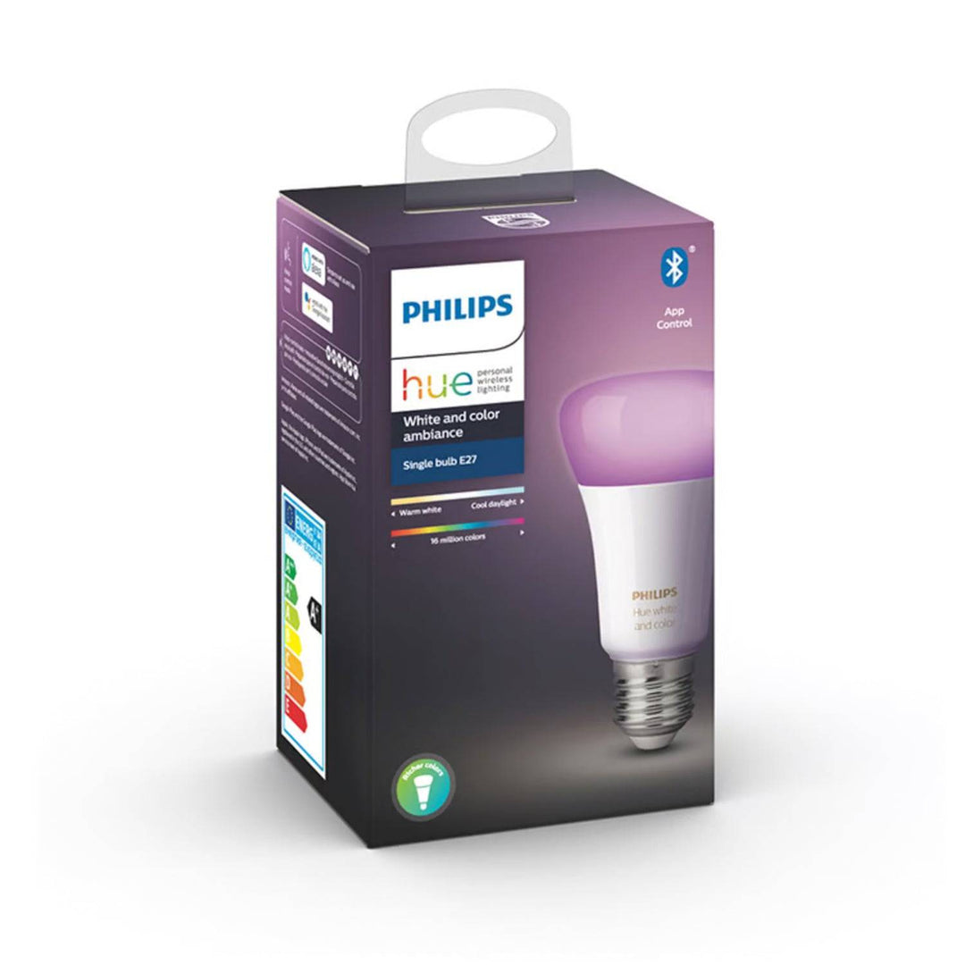 Foco Philips Hue A60 E27 Multi Color BT - Achorao