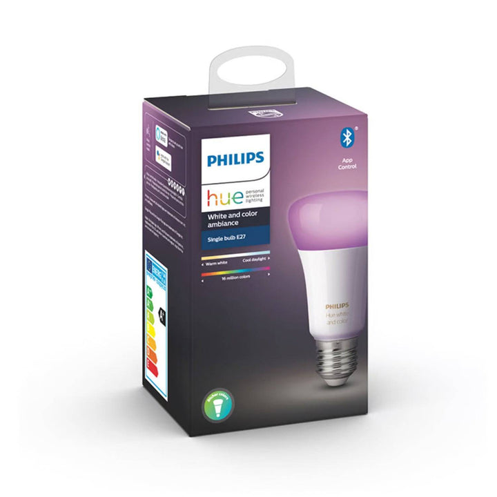 Foco Philips Hue A60 E27 Multi Color BT - Achorao