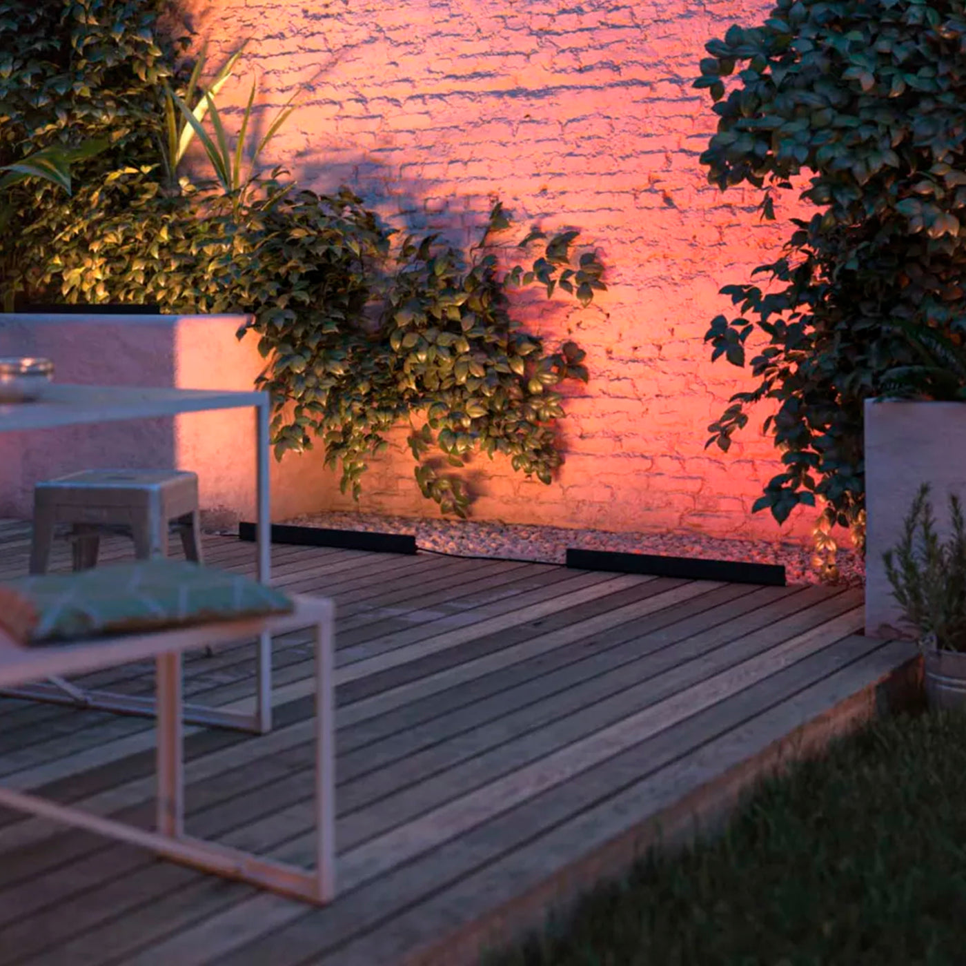 Iluminación exterior lineal Phillips Hue Waca Amarant EU - Achorao