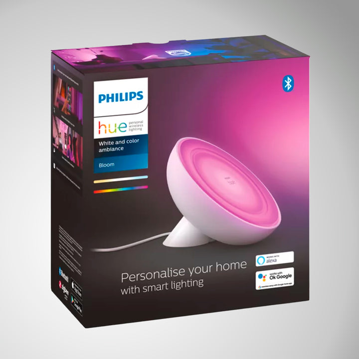Lámpara De Mesa Bloom Led Color Inteligente Philips Hue - Achorao