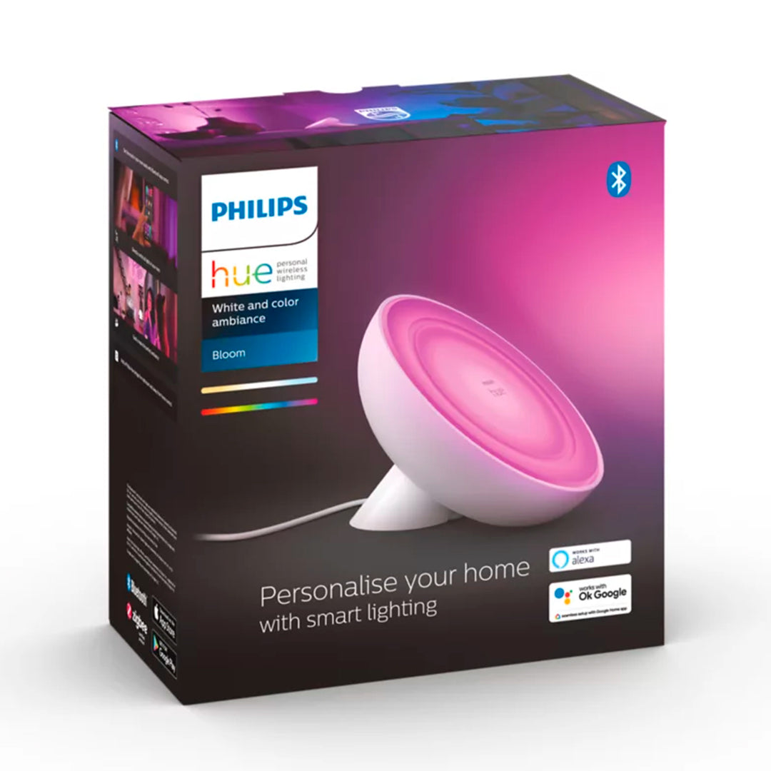 Lámpara De Mesa Bloom Led Color Inteligente Philips Hue - Achorao