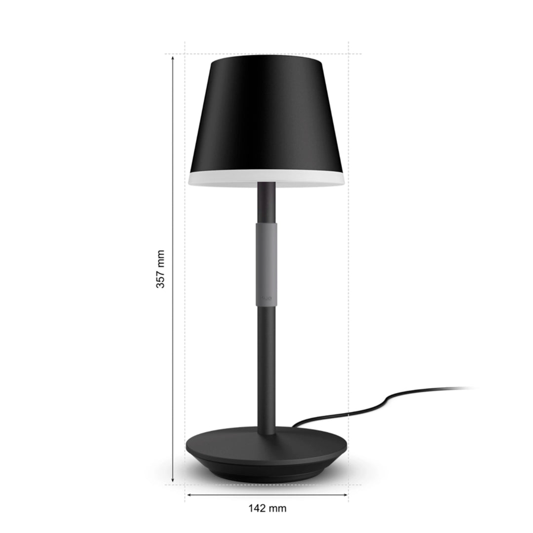 Lámpara de mesa portátil Hue Go - Achorao