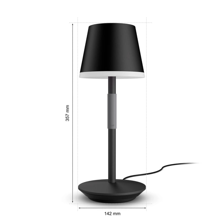 Lámpara de mesa portátil Hue Go - Achorao