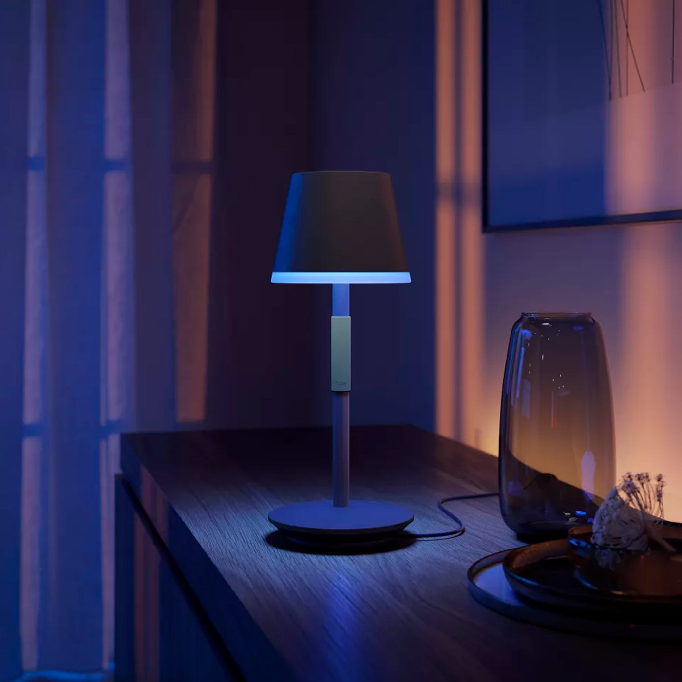 Lámpara de mesa portátil Hue Go - Achorao