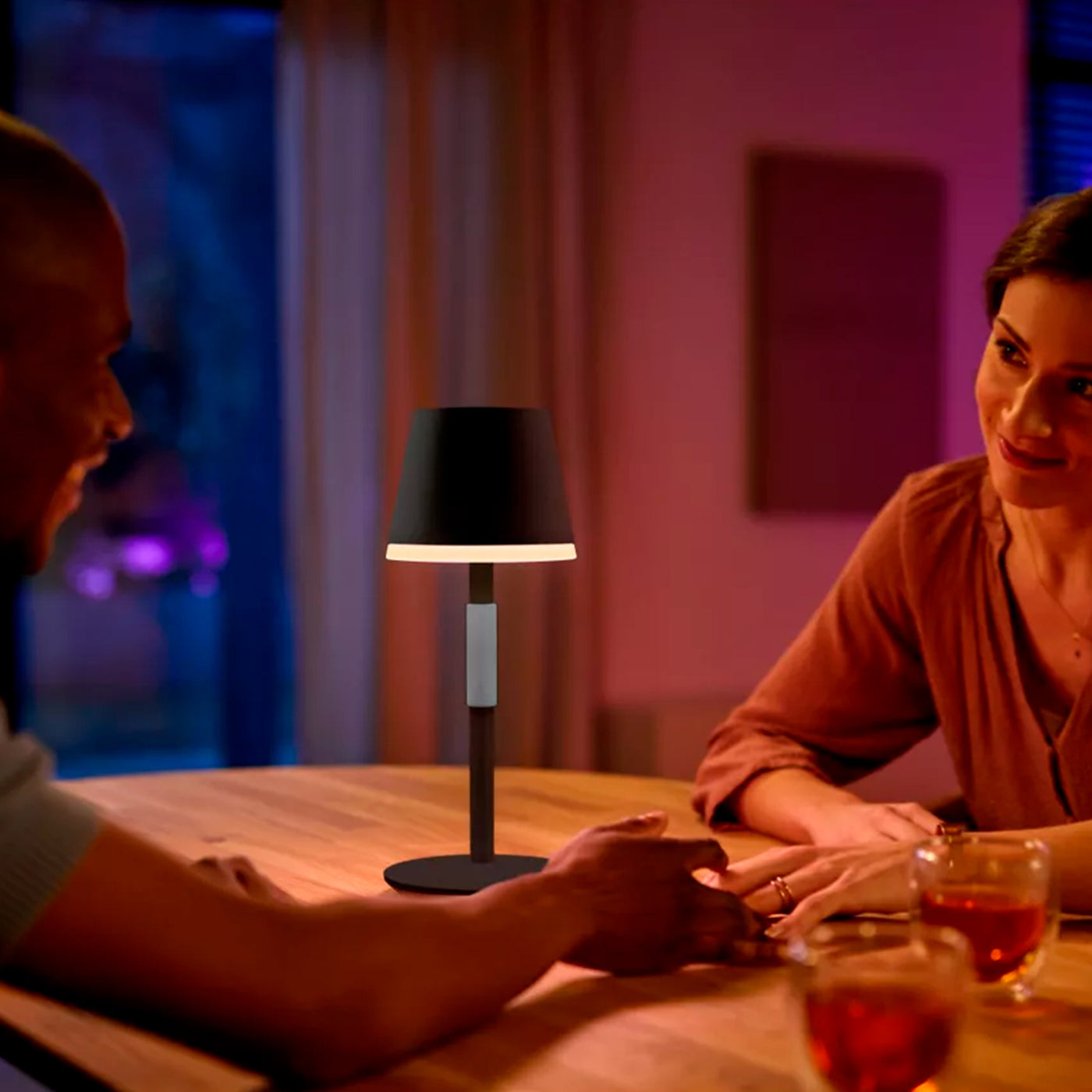 Lámpara de mesa portátil Hue Go - Achorao