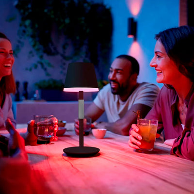 Lámpara de mesa portátil Hue Go - Achorao