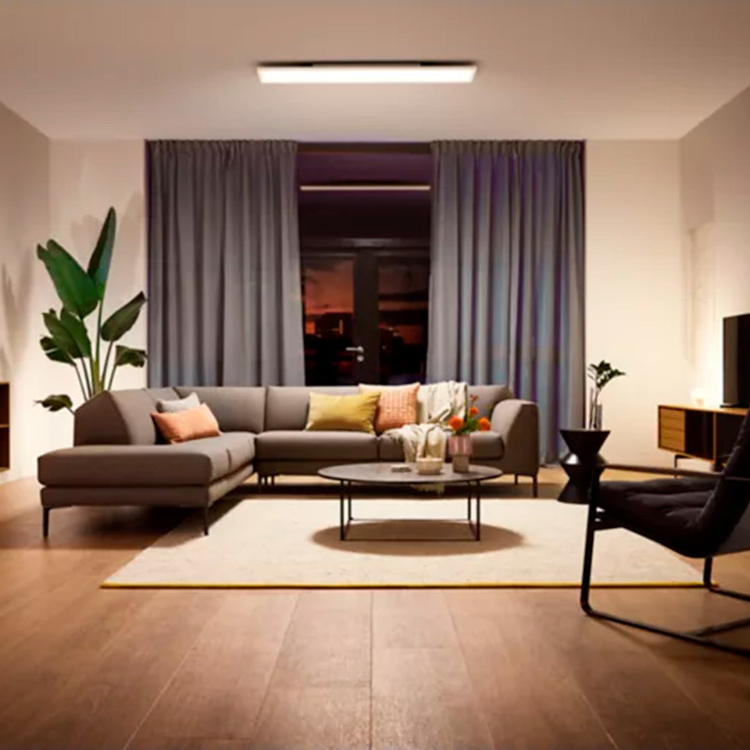 Lámpara de techo Aurelle Philips Hue, Panel REC 39W - Achorao