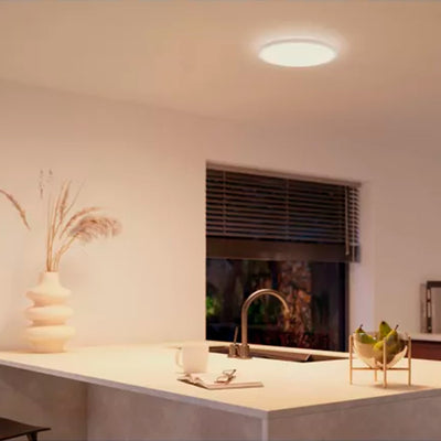Panel Led Inteligente Aurelle, Philips Hue 21W-2450 lúmens, Luz Blanca de Cálida a Fría, Blanco - Achorao