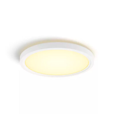 Panel Led Inteligente Aurelle, Philips Hue 21W-2450 lúmens, Luz Blanca de Cálida a Fría, Blanco - Achorao