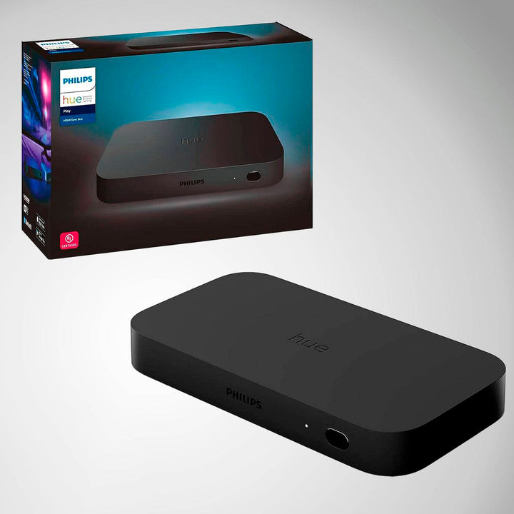 Philips Hue  Sync Box Play HDMI  Conecta hasta 4 Disp  Compatible con Google Home y Alexa - Achorao