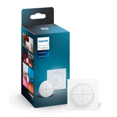 Philips Hue Tap Dial Switch - Fácil Control Smart Light, Escenografías, Ambientación y Atenuación - Achorao