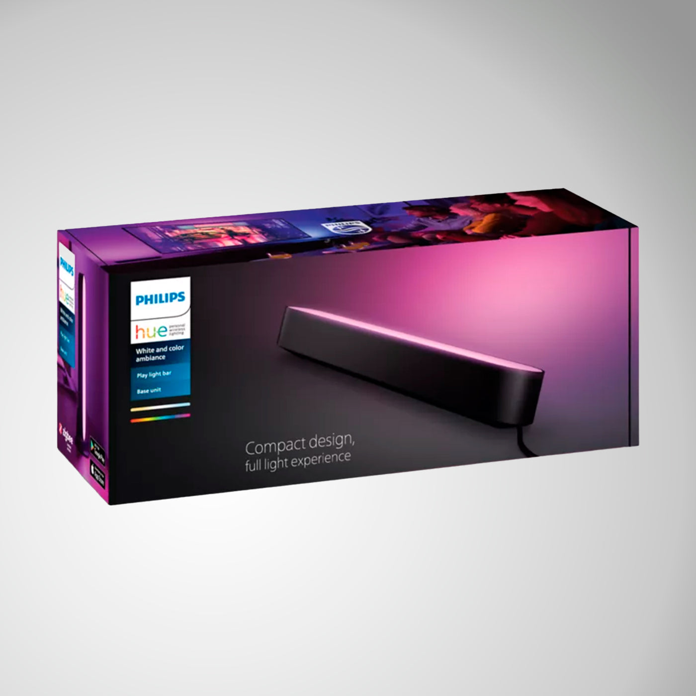 Play light and bar Philips Hue Barra led Inteligente multi color x1 - Achorao