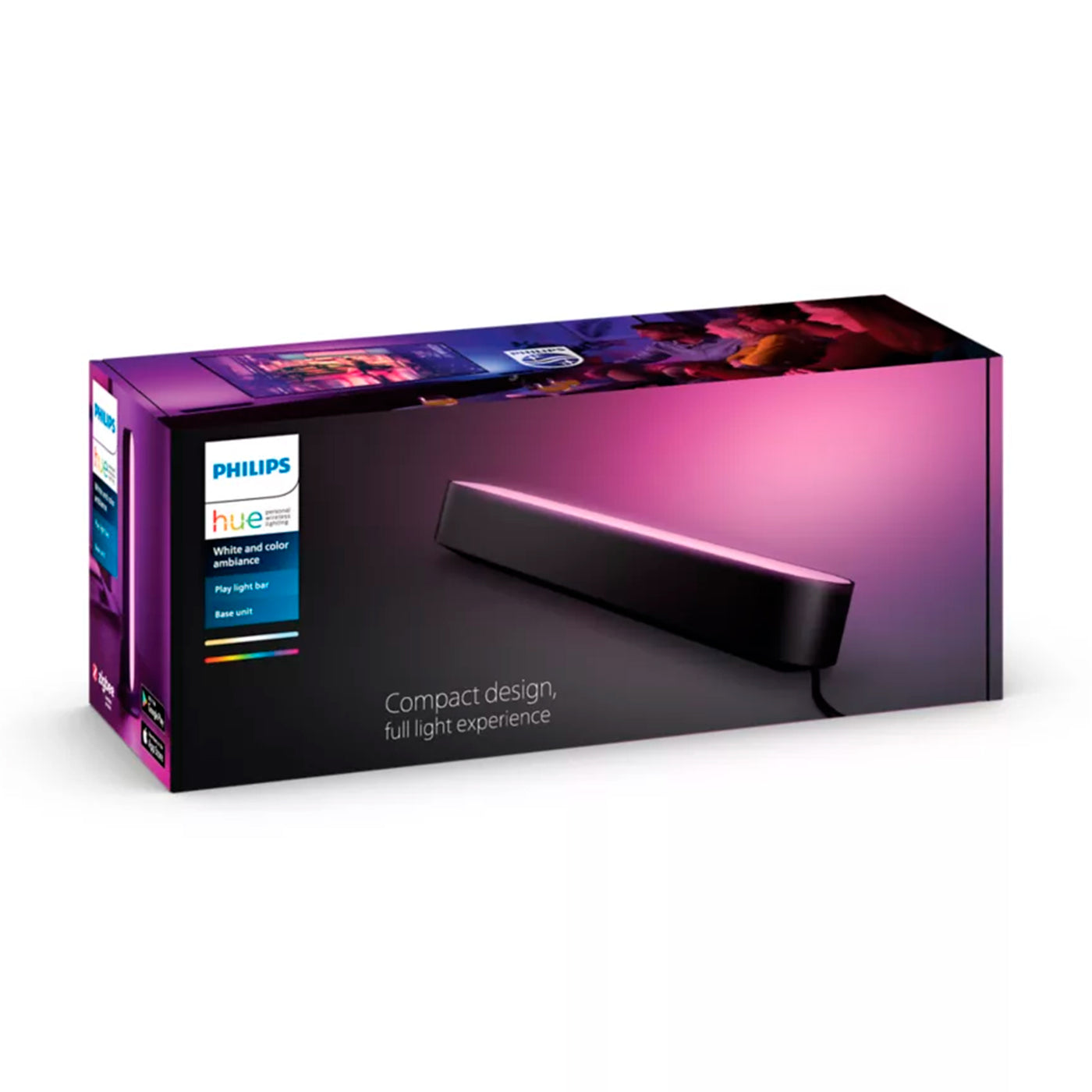 Play light and bar Philips Hue Barra led Inteligente multi color x1 - Achorao