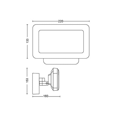 Proyector para exteriores Phillips Hue Waca Discover EU - Achorao