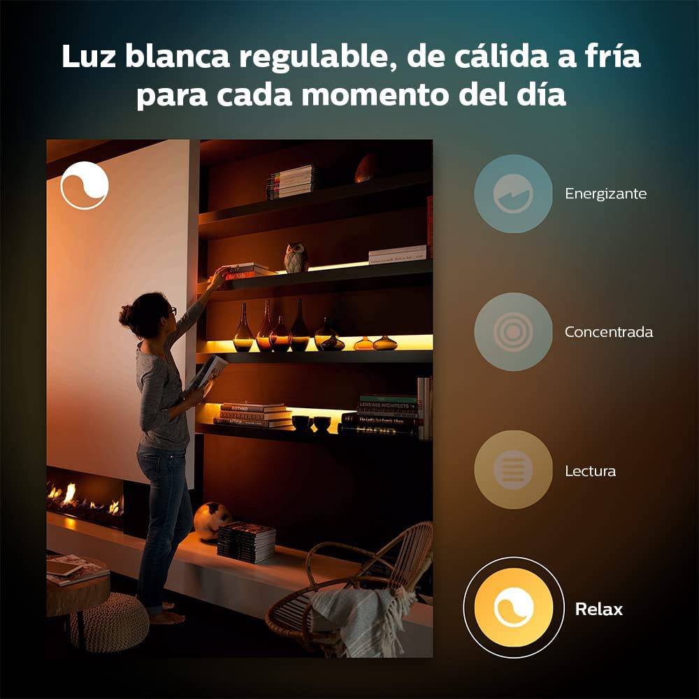 Tira Led Inteligente Philips Hue 2m Extensión Bluetooth - Achorao