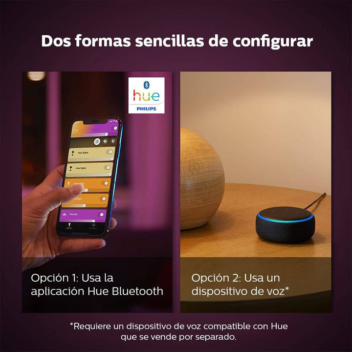 Tira Led Inteligente Philips Hue 2m Extensión Bluetooth - Achorao