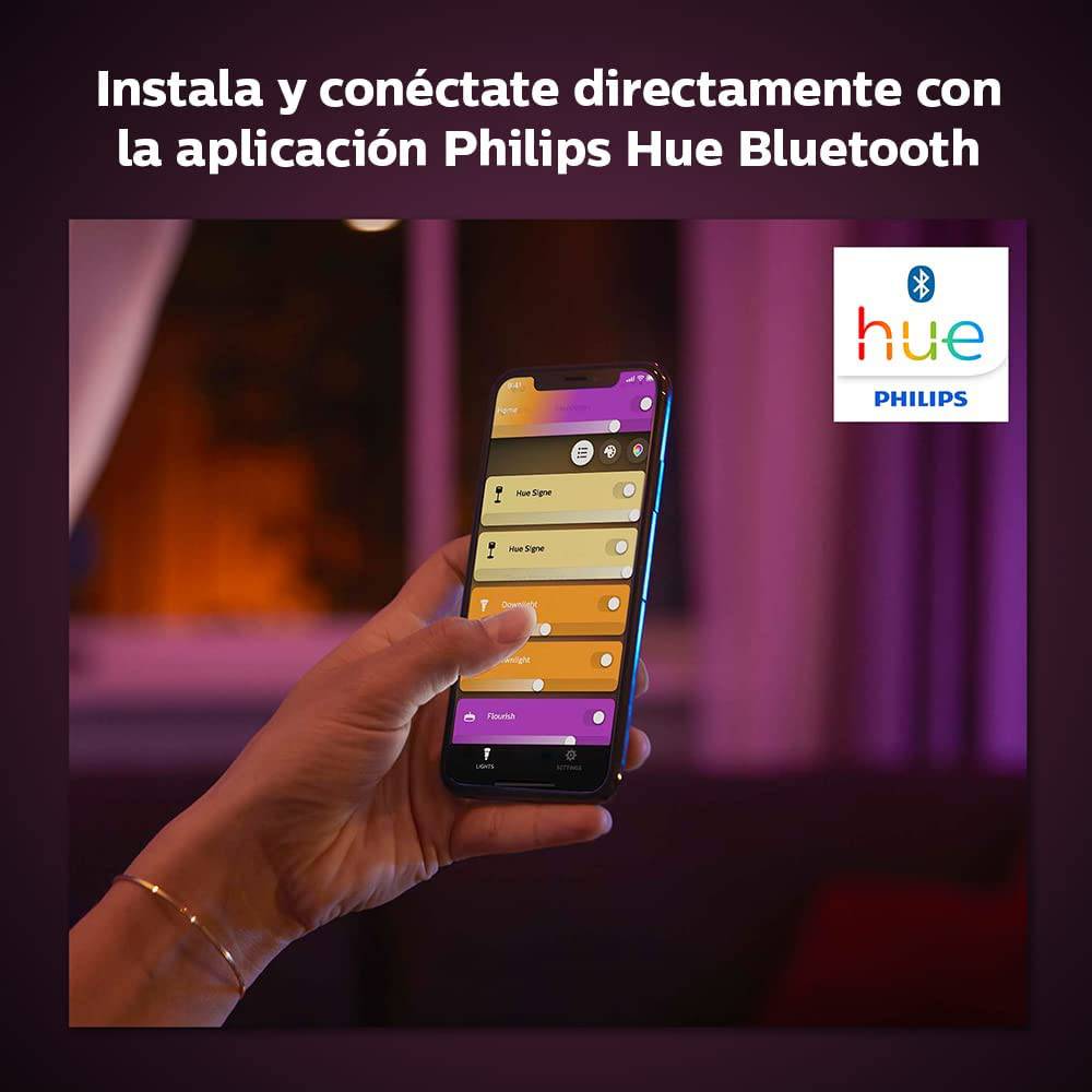 Tira Led Inteligente Philips Hue 2m Extensión Bluetooth - Achorao
