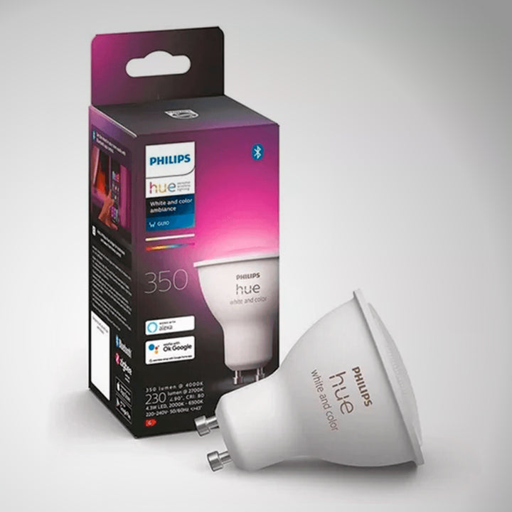 Foco Phlips Hue GU10 White and color ambiance 350 - Achorao
