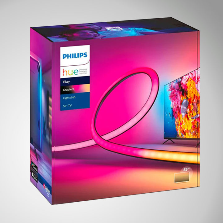 Tira LED para TV 55" PHILIPS HUE 19w, 25000 horas - Achorao