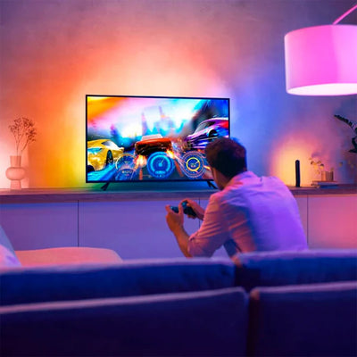 Tira LED para TV 55" PHILIPS HUE 19w, 25000 horas - Achorao