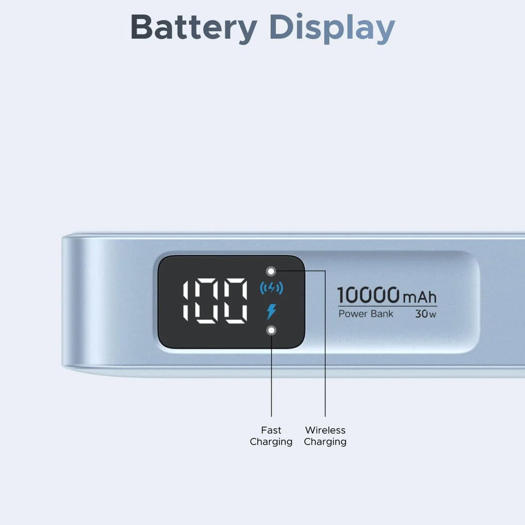 Power bank UGREEN PB773 10000 mAh, 25 W inalámbrico - Achorao