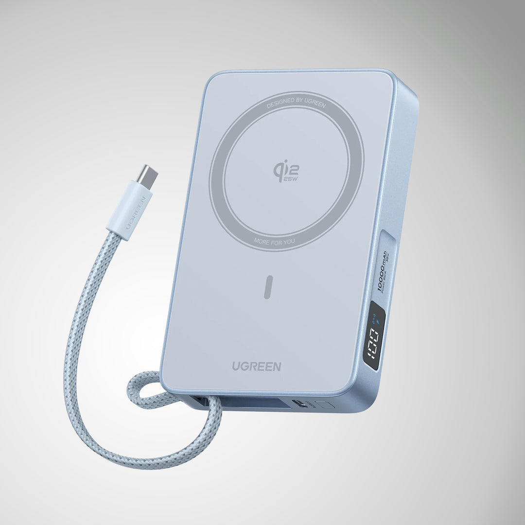 Power bank UGREEN PB773 10000 mAh, 25 W inalámbrico - Achorao