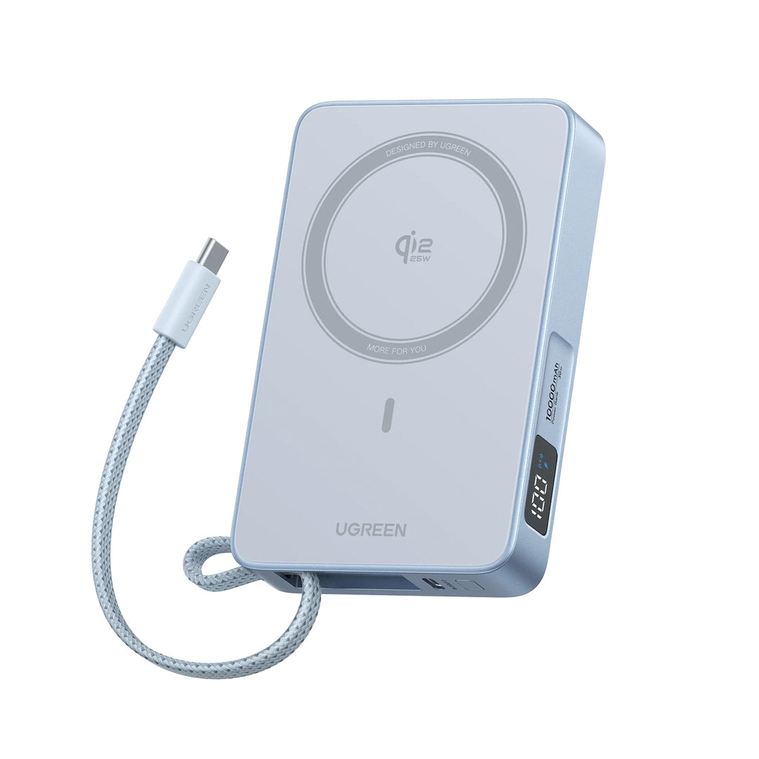 Power bank UGREEN PB773 10000 mAh, 25 W inalámbrico - Achorao
