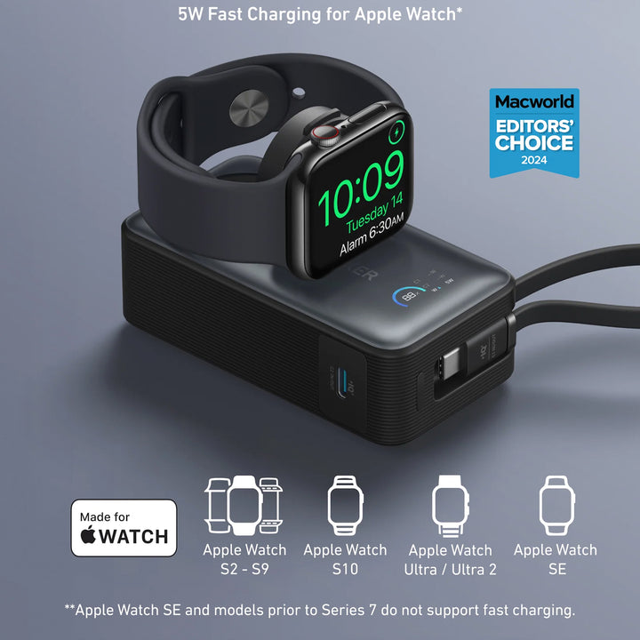 Power Bank Anker MagGo (10K, 35W, para Apple Watch)  A1657H11
