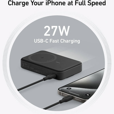 Power Bank Anker MagGo 15W Qi2 10,000mAh - Achorao