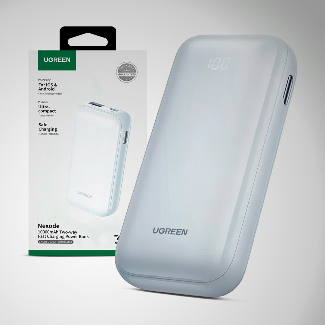 Power Bank UGREEN 10000mAh 30W Two-way Fast Charging PB501 - Achorao
