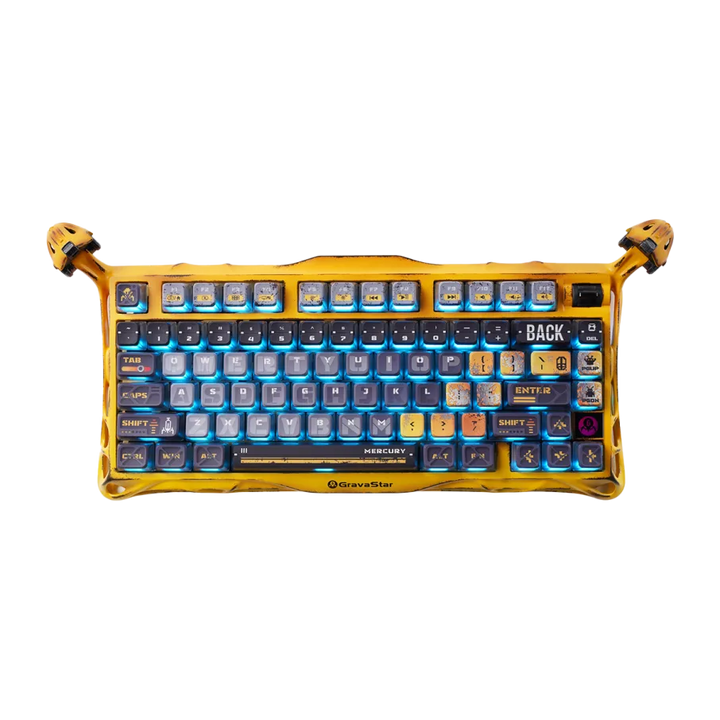 Teclado mecánico gamer Gravastar Mercury K1 Pro, inalámbrico - Achorao