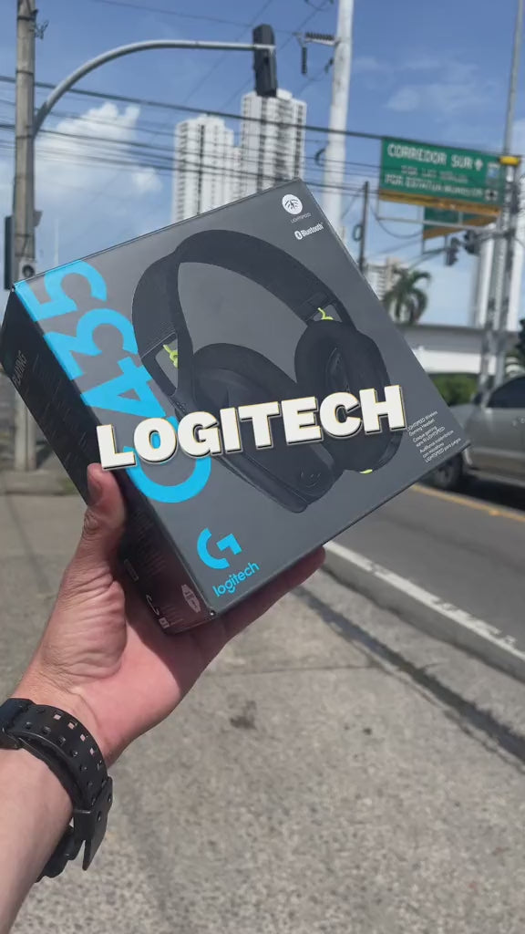 Audífonos Gamer Logitech G435 Inalámbricos Lightspeed / Bluetooth