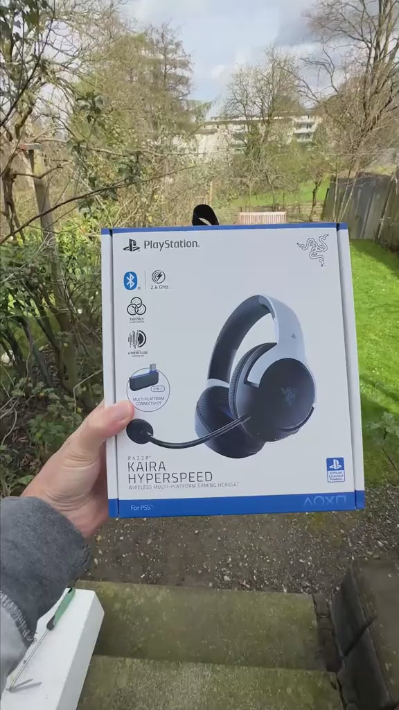 Audífonos Gamer Razer Kaira HyperSpeed Licensed PlayStation 5 Wireless