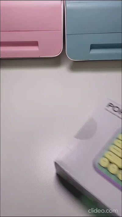 Teclado Mecánico Logitech POP Keys c/ emojis Blast USB Mac Windows