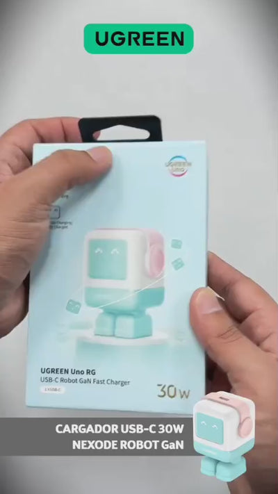 Adaptador/Cargador de corriente UGREEN Uno, USB-C 30W, Puerto 1 x USB-C (CD359)