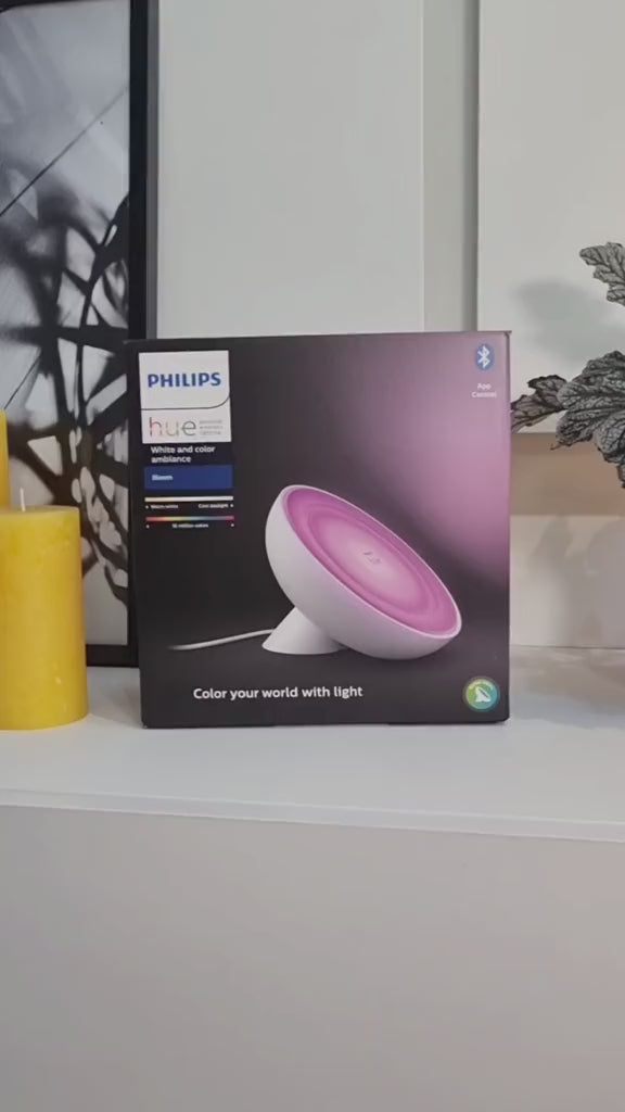 Lámpara De Mesa Bloom Led Color Inteligente Philips Hue