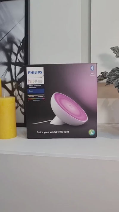 Lámpara De Mesa Bloom Led Color Inteligente Philips Hue