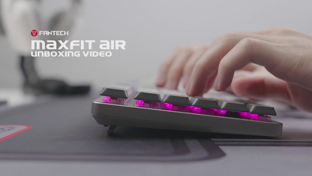 Teclado mecánico gamer FANTECH AIR99 Maxfit air, Inglés