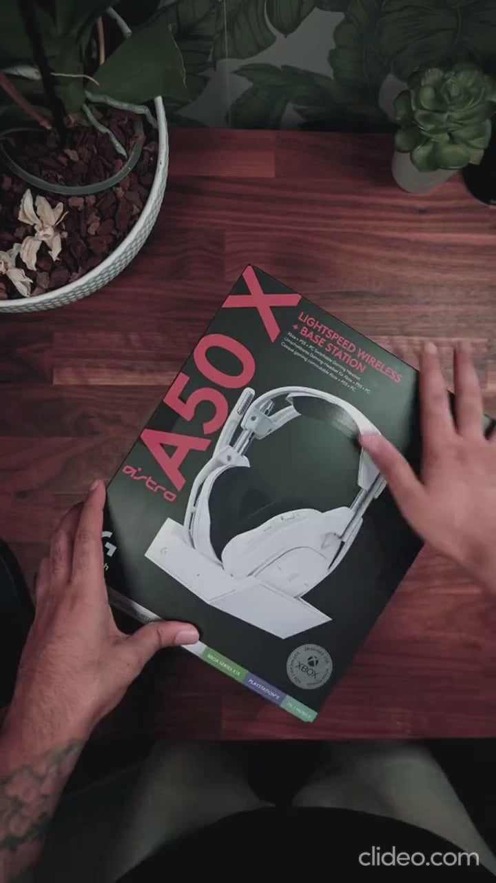 Audifonos Gamer Astro A50 5th gen LIGHTSPEED Wireless Gaming Headset + Base Station con PLAYSYNC AUDIO