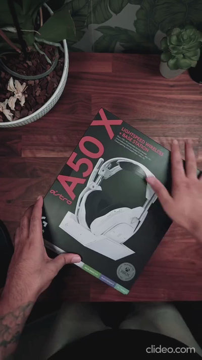 Audifonos Gamer Astro A50 5th gen LIGHTSPEED Wireless Gaming Headset + Base Station con PLAYSYNC AUDIO