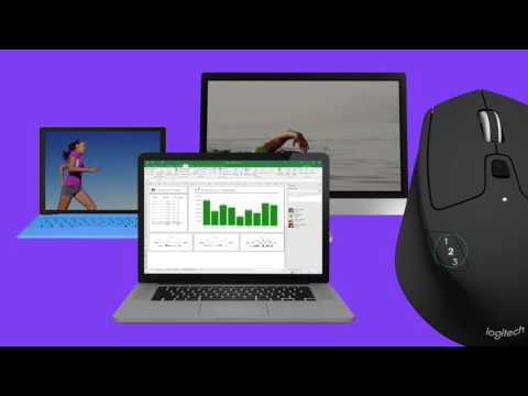 Mouse Logitech M720 Triathlon, inalámbrico, Bolt + Bluetooth, multidispositivo