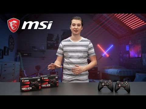Gamepad MSI Force GC30 V2 inalámbrico, blanco
