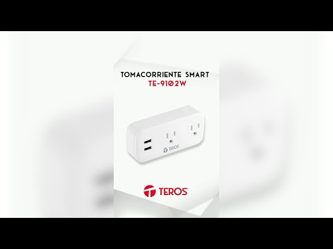 Tomacorriente inteligente Teros TE-9102W Wi-Fi