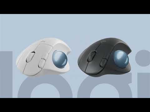 Mouse Logitech M575S, trackball, inalámbrico, Bolt + Bluetooth, USB-A, negro