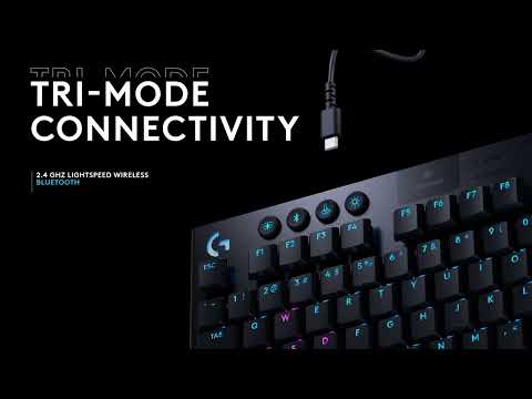 Teclado gamer Logitech G915 X TKL, inalámbrico