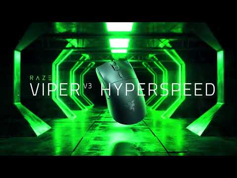 Mouse gamer Razer Viper V3 HyperSpeed, inalámbrico, 30K DPI, multidispositivo