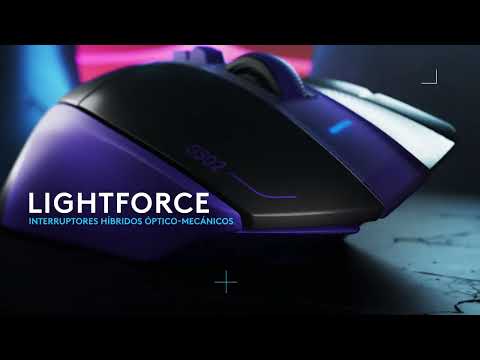 Mouse gamer Logitech G502 X Plus, inalámbrico, Lightforce, RGB, 25K DPI, edición especial