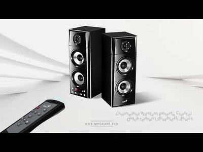 Parlante Genius SP-HF2800BT USB Power 60W Wood